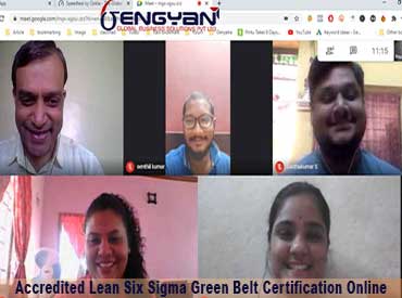 Accredited Lean Six Sigma Green Belt Certification Online